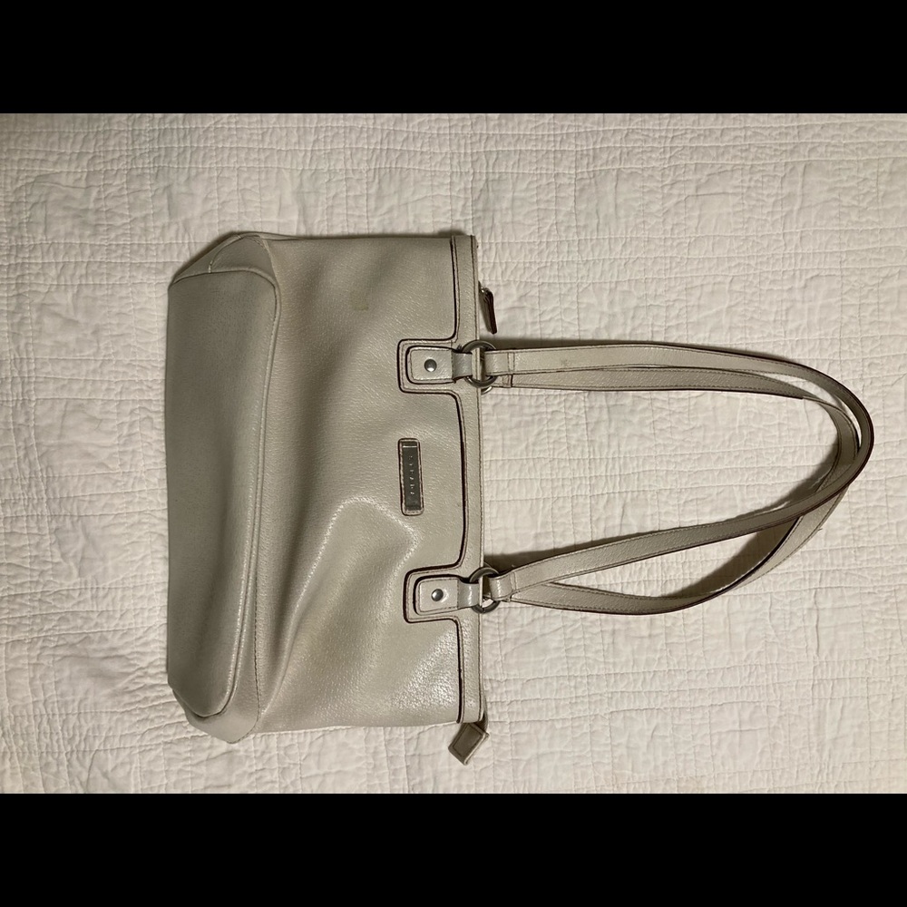White purse